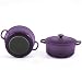 Le Creuset Round French Oven Magnet, Cassis