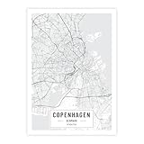 Petra Pan® Kopenhagen Poster DIN A4 (21×29,7 cm) · 