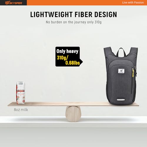 Miniatura 2 de Skysper Mochila Plegable Ultraligera 15l, Mochila De Viaje Pequeña Mochilas De Marcha Para Hombre Mujer Viaje Excursiones Cortas Senderismo