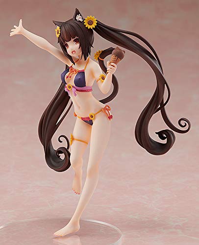 Freeing Nekopara: Chocola (Swimsuit Version) 1:12 Scale Pvc Figure, Multicolor #TOP2