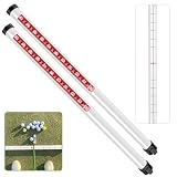 Golf Ball Retriever Professional Picker Golf Ball Shag Tube Plastic Release Retrievers Collector Practice Pick-up Sucker Tool, 35.4 Inch