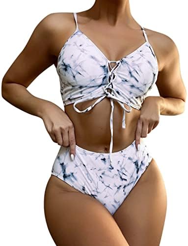 Long Board Shorts for Women Beachwear Swimwear Women Bikini Brazilian Swimsuit Set Bandage Sports Swimsuits for Women White