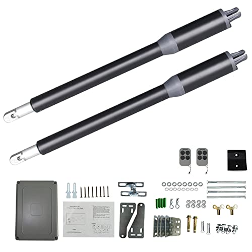 Automatic Arm Dual Swing Gate Opener Heavy Duty Kit Electric Remote Control - Thumbnail 2