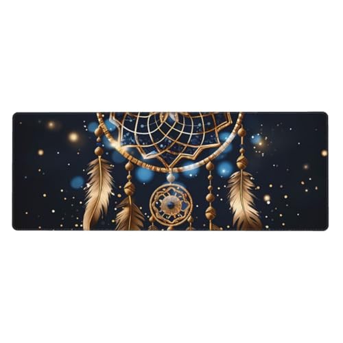 Tapis de souris de jeu attrape-rêves grand format pour une ambiance inspirante et sereine