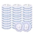 30 Count Disposable Toilet Brush Heads, Toilet Bowl Wand Refills for Clorox Toilet Cleaning, toilet scrubber refill?disposable toilet brush headrefills?Toilet Cleaning Sponges Heads for Bathtub, Floor