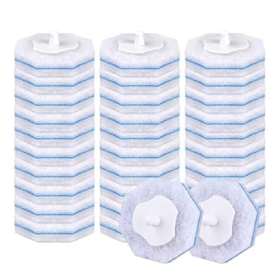 30 Count Disposable Toilet Brush Heads, Toilet Bowl Wand Refills for Clorox Toilet Cleaning, toilet scrubber refill?disposable toilet brush headrefills?Toilet Cleaning Sponges Heads for Bathtub, Floor