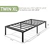 LUMUNANCE Metal Bed Frame Twin XL Size - 14 Inch Heavy-Duty Twin XL Platform Bed Frame No Box Spring Needed, Easy Assembly, Noise-Free, Sturdy Mattress Foundation, Underbed Storage Space