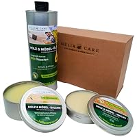 HeliaCARE Terrassenöl Farblos - Bio Outdoor Holz Öl aus Deutschland 500ml | Premium Holzpflegeöl Außen aus BIO Ölsaaten: Tiefenwirksame Pflege für natürlich schöne Holzoberflächen im Garten HeliaCARE Terrassenöl Farblos - Bio Outdoor Holz Öl aus Deutschland 500ml | Premium Holzpflegeöl Außen aus BIO Ölsaaten: Tiefenwirksame Pflege für natürlich schöne Holzoberflächen im Garten