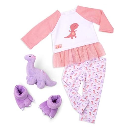Our Generation BD30474Z - Ropa deluxe - Pijama dinosaurio