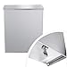 (1 Pack) Sanitary Napkin Disposal with Key and Lock - 304 Grade Heavy Duty Stainless Steel - 1.8 Gallon Capacity
