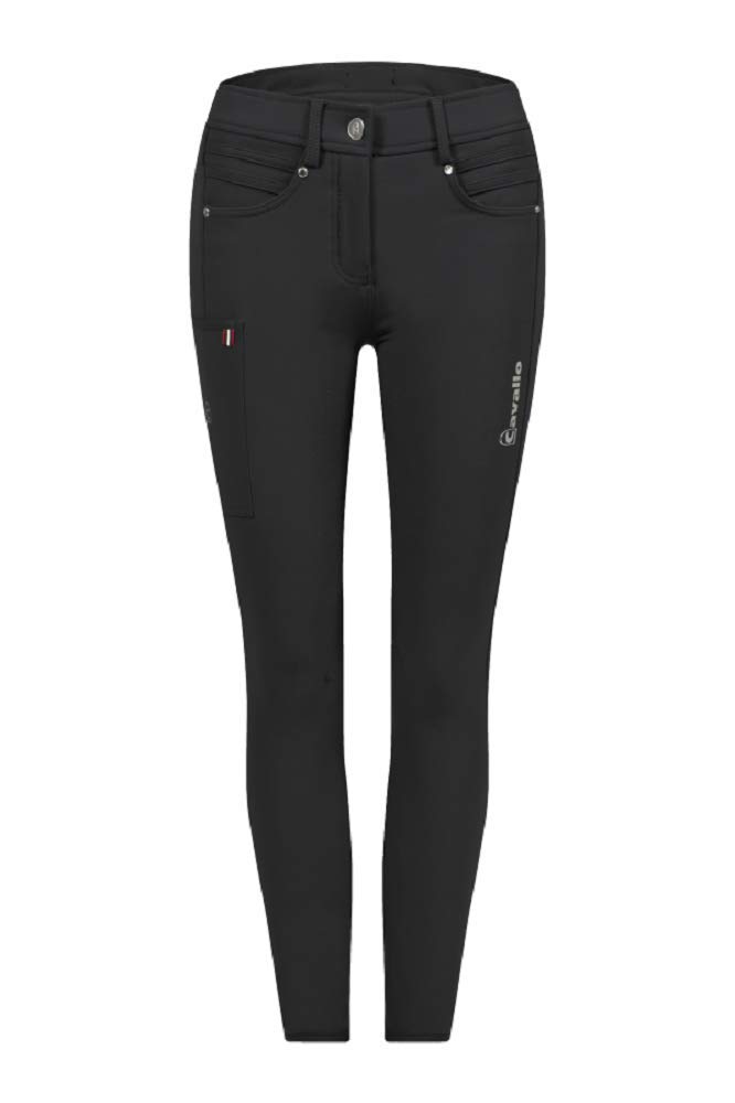 Cavallo Carole Grip S schwarz Reithose Winter 2020