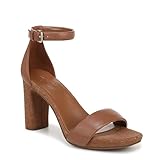 Naturalizer Womens Joy Heeled Sandal English Tea Leather 8 M