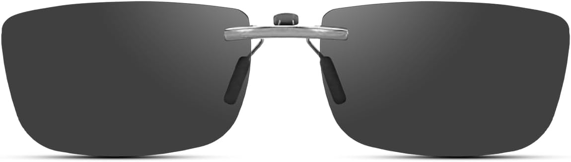 Clip on Sunglasses Over Prescription Glasses Polarized Anti Glare Glasses For Men Women Fit Non-Flip Up