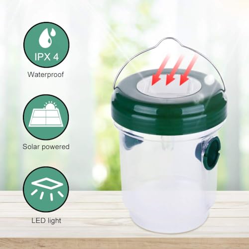 Stingmon 2 Pack Wasp Traps Outdoor Hanging Yellow Jacket Trap Carpenter Bee Traps For Outside Hornet Traps Insect Bug Flies Wasp Killer thumb #3