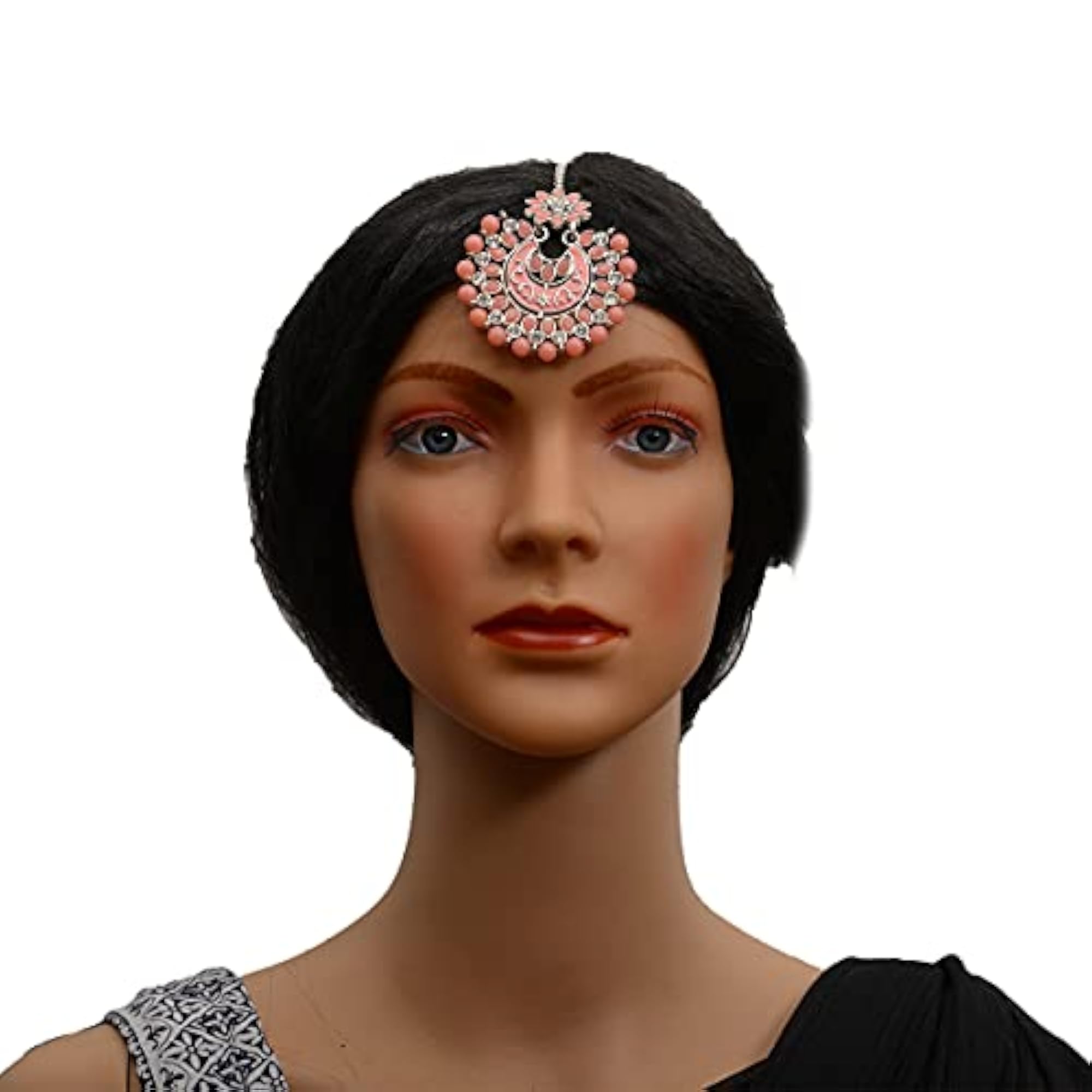 Elegant Maang Tikka with Pearls for Women