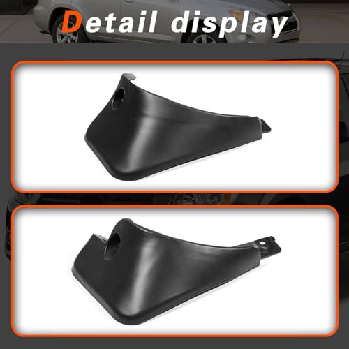 Image of 2007 RAV-4 Mud Flaps Mud Guards Compatible with Toyota RAV-4 2.4 2006-2013 Splash Guard No Drilling Required All Weather Mudflaps(Set of 4)