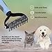 MYDAISY Hundebürste Unterwolle, Hundebürste Langhaar Unterwolle, Katzenbürste Langhaar, Hundekamm, Unterfellbürste Katze, Hunde Bürste, Unterfellbürste Hunde, Hundekamm Langhaar
