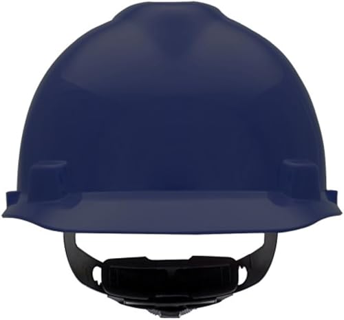 Miniatura 24 de MSA V-Gard Cap Style Safety Hard Hat Suspension | Polyethylene Shell, Superior Impact Protection, Self Adjusting with Crown Straps | Fas-Trac III