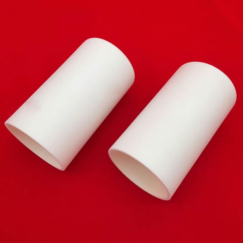 99,5 % zylindrischer Korund-Tiegel/Aluminiumoxid-Keramik-Tiegel/400 ml/66 x 150 mm/70 x 120 mm/gesinterter Keramiktiegel (400 ml, 70 x 120 mm, 1 Stück)