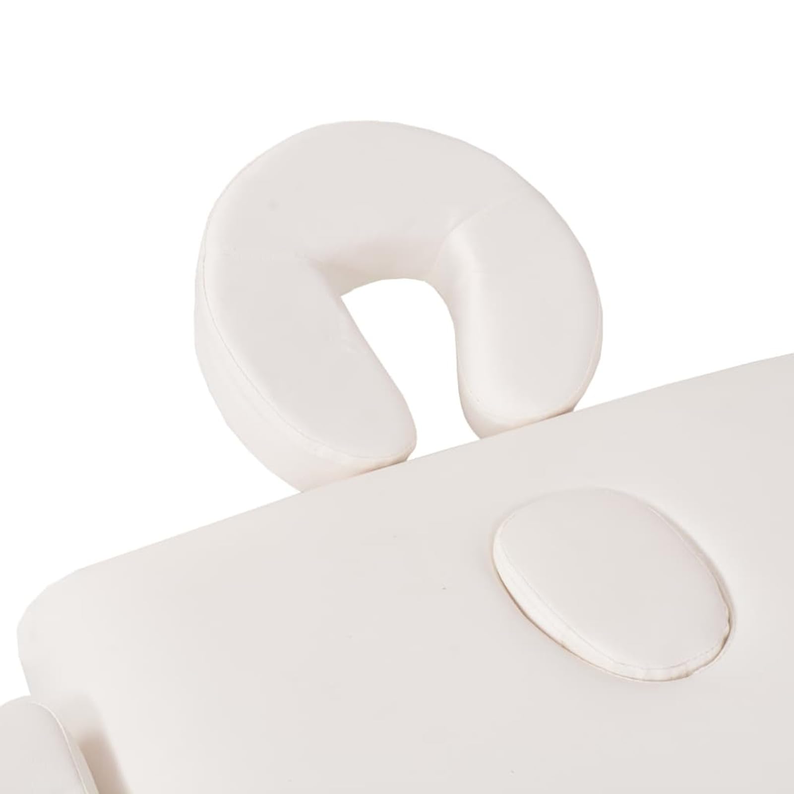 Lettino da Massaggio Pieghevole 3 Zone Spessore 10 cm Bianco,Salute e Bellezza,Cura della Persona,Massaggi e Relax,Poltrone da massaggio-110152