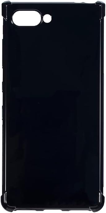 Protective Case for BlackBerry Key 2 LE - Black | 4.5" Slim Shockproof Bumper Back Cover Anti-Scratch Flexible TPU Shell, Grip-Friendly