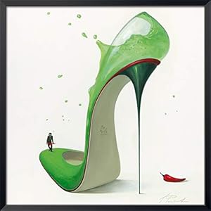 International Graphics – ingelijste kunstdrukken – Panasenko, Inna – ‘Hot Margarita – 31 x 31 cm – Serie ATHOS