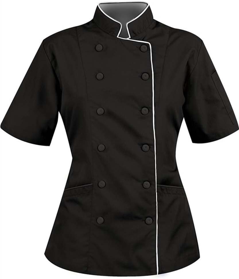 H H C Women's Short Sleeve Chef Coat - Jacket
