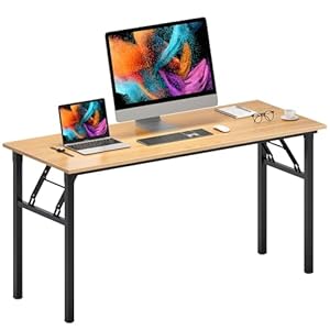 Need Home Office Desk – Large Computer Desk Sturdy Table Foldable Desk Gaming Computer Table No Assembly Required AC5BB 60 inch