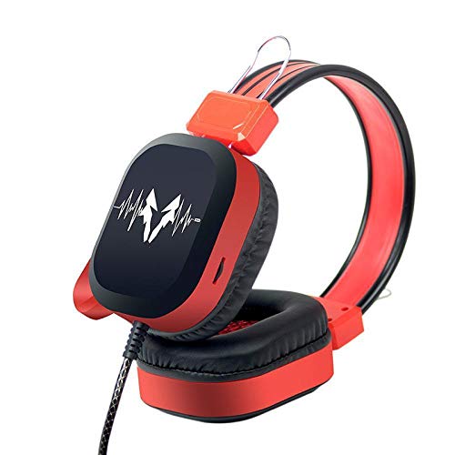 Auriculares para PS4 con cancelación de ruido activa y sonido envolvente 7.1 USB Red