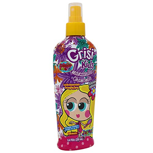 Grisi Kids Manzanilla Lotion Detangling And Lightening With Chamomile Spray, Clear, 3-Pack Of 8.4 Fl Oz, 3 Spray Bottles #TOP1