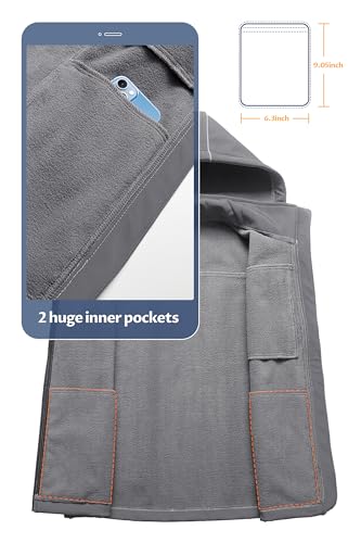 Image of CREATMO US Women's Lightweight Softshell Vest Outerwear Windbreaker Sleeveless Jacket With Removable Hood