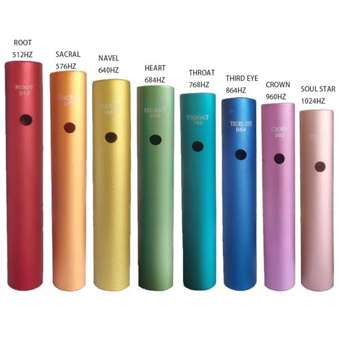 Set di tubi Wah-Wah in alluminio, strumento a percussione manuale per musica e relax, frequenze multiple incluse