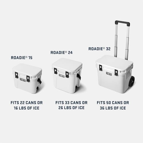 Image of YETI Roadie 24 2.0 Hard Cooler with DoubleDuty Shoulder Strap and Drain Plug