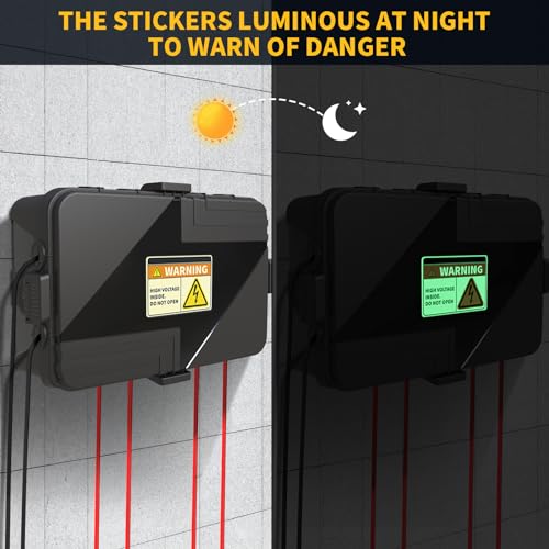 Lff LEB-001 Large Outdoor Electrical Box Waterproof, Ip54 Weatherproof Extension Cord Cover With 8 Cable Seal Entry, Weather Proof Plug Protector Boxes thumb #5