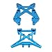 4pcs Alloy Front Rear Shock Tower for Ecx Ruckus Parts Ecx Torment Parts Ecx Amp Mt Upgrades Shock Tower Ecx 2wd Hop-Up Parts(Blue)