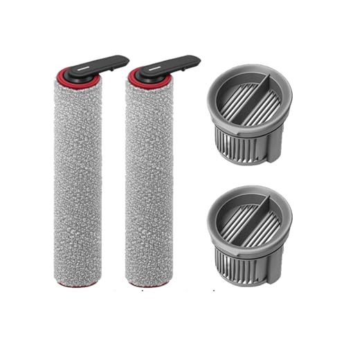 Image of Replacement Accessories Kit for Mova X4 Pro Wet Dry Vacuum Cleaner, : 4pack Includes Roller Brush Filter Spare Parts Attachments