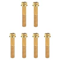 45534-Vite A Testa Esagonale In Titanio M8X1.25 MM 30 MM Compatibile - Foto 6