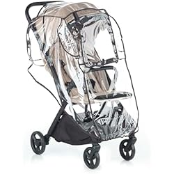 Ventilador Hamilton Jané Burbuja de Lluvia para Silla de Paseo y Cochecitos, Universal, Transparente, con Bolsa de Transporte, Ventana Central