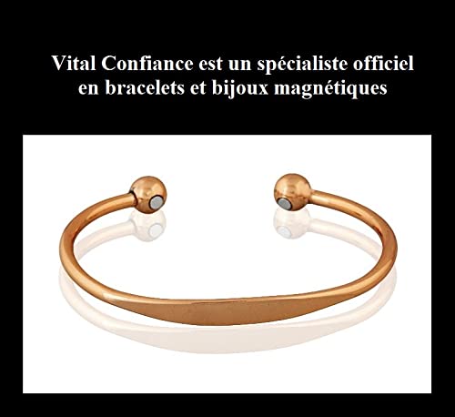 Meest Verkochte Magnetische Koperen Armband Met Patronen Die Het Dragen Heeft Ge