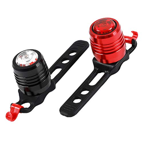 BESPORTBLE 2Pcs Luzes Traseiras de Bicicleta Luzes Traseiras de Bicicleta Lanterna de Bicicleta Luz