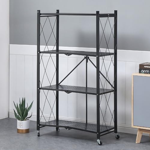 Support de rangement pliable pour éliminer le désordre dans le garage et la cuisine - 2