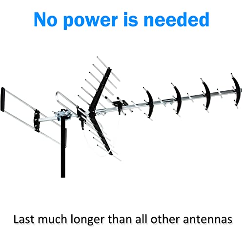 Antenne extérieure 322 km pour résoudre les problèmes de réception TV - 3