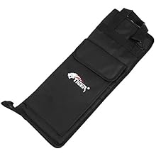 Tiger premier range drum stick bag Brilliant option for drummers Bag can hold up to six pairs of sticks It also has an adjustable shoulder strap and carry handle A good quality holder to attach to your kit for the ease of storing when not in use