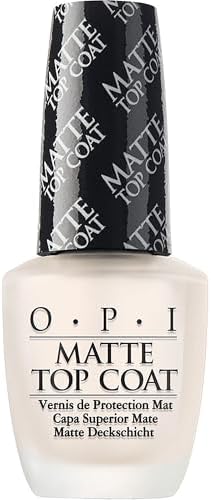 OPI Matte Top Coat 15 ml, OPI Matte Top Coat – Matte nagellakfini...