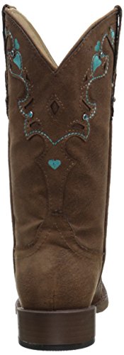 Roper Toddlers Hearts Boot, Brown, 73