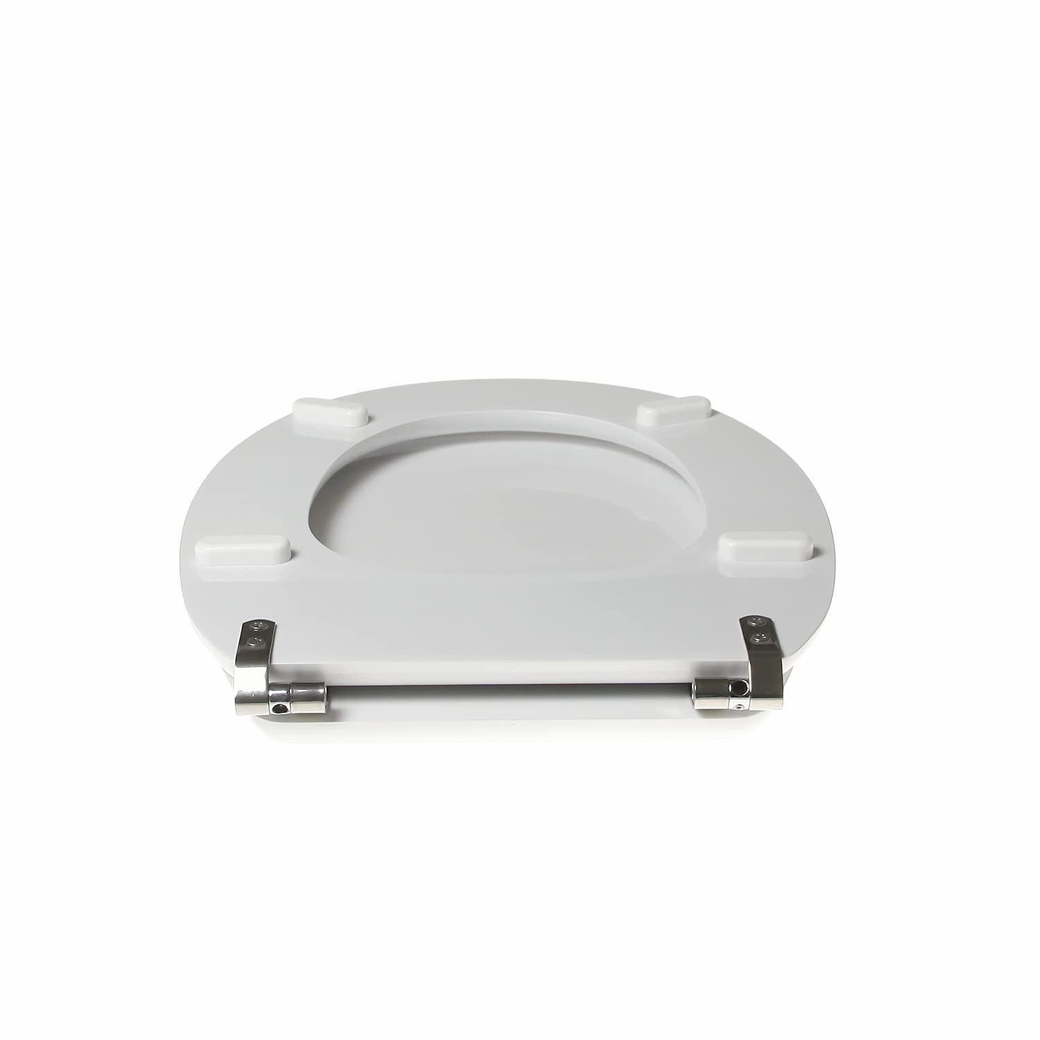 Copriwater dedicato per SIMAS OLD ENGLAND legno POLIESTERE pregiato cerniera inox Bianco