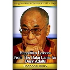 Happiness Lessons from The Dalai Lama for Busy Adults Audiolibro Por Shannon Berry arte de portada
