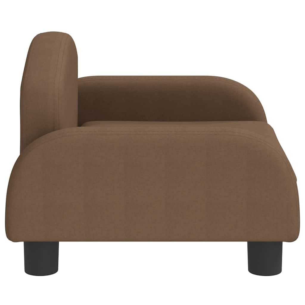 Canapé pour Chien Tomostar 50x40x30 cm Tissu Marron