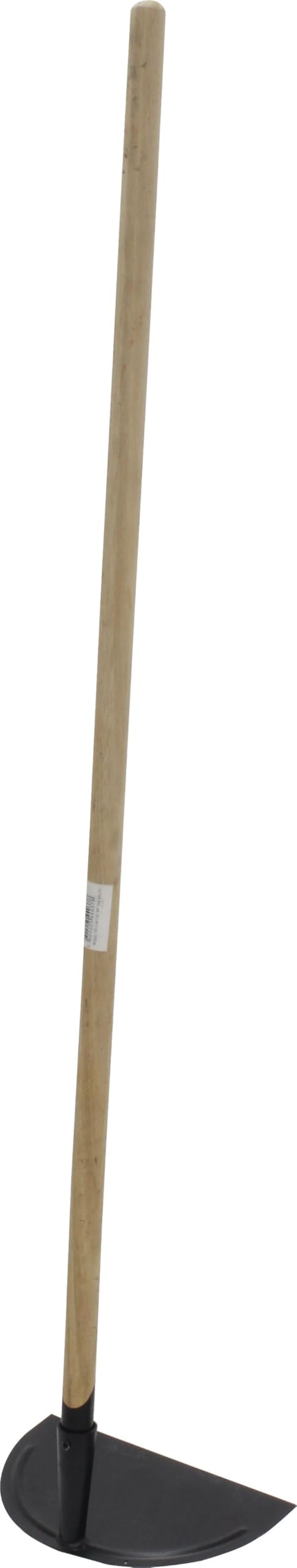 Rasqueta de metal - herramienta de 26x120 cm con mango de madera, ideal para raspar y limpiar superficies. Resistente y duradera.*