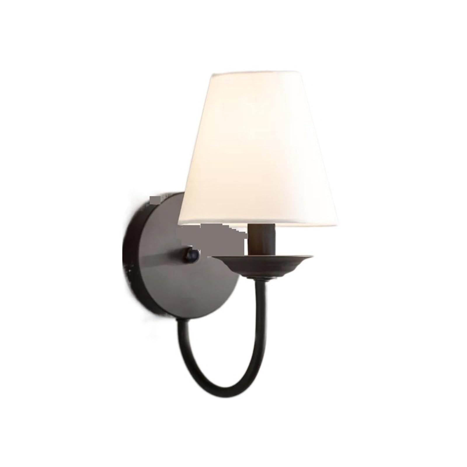GDBAGKDQK Modern Simple Bedroom Fabric Wall Lamp LED Light for Corridor Aisle Study Bedside Fixtures Sconce Bright Lights